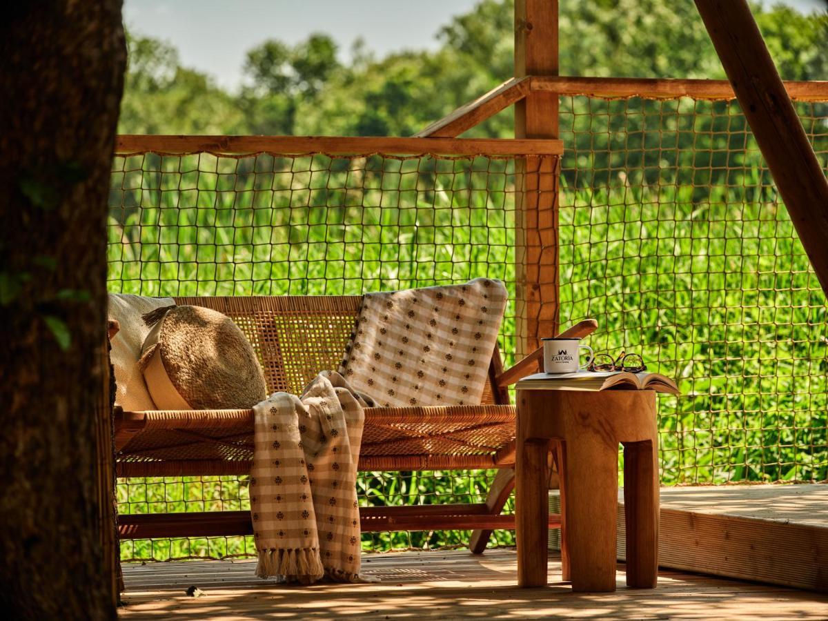 Zatoria Luxury Glamping Zator Hotel Exterior foto